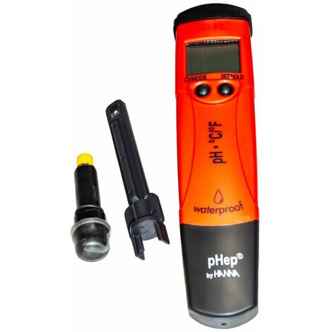 Medidor impermeable de pH/Temperatura HI98127. Hanna.