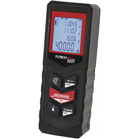 Medidor  láser  de  distancia  DM3540  40m  ±  3mm  IP  54  FUTECH