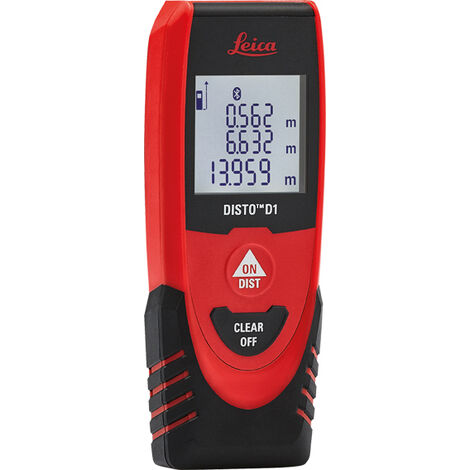 Medidor laser LEICA 843418 Disto D1 Alcance 40m Precision 2.0mm