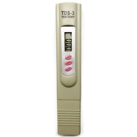 Medidor TDS de la calidad de agua y temperatura para osmosis inversa