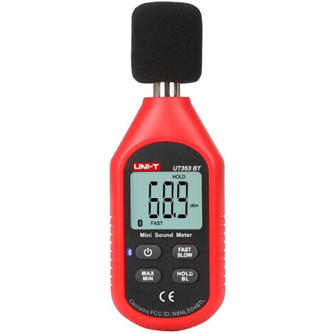 Medidor uni-t ut353bt retroiluminación bluetooth