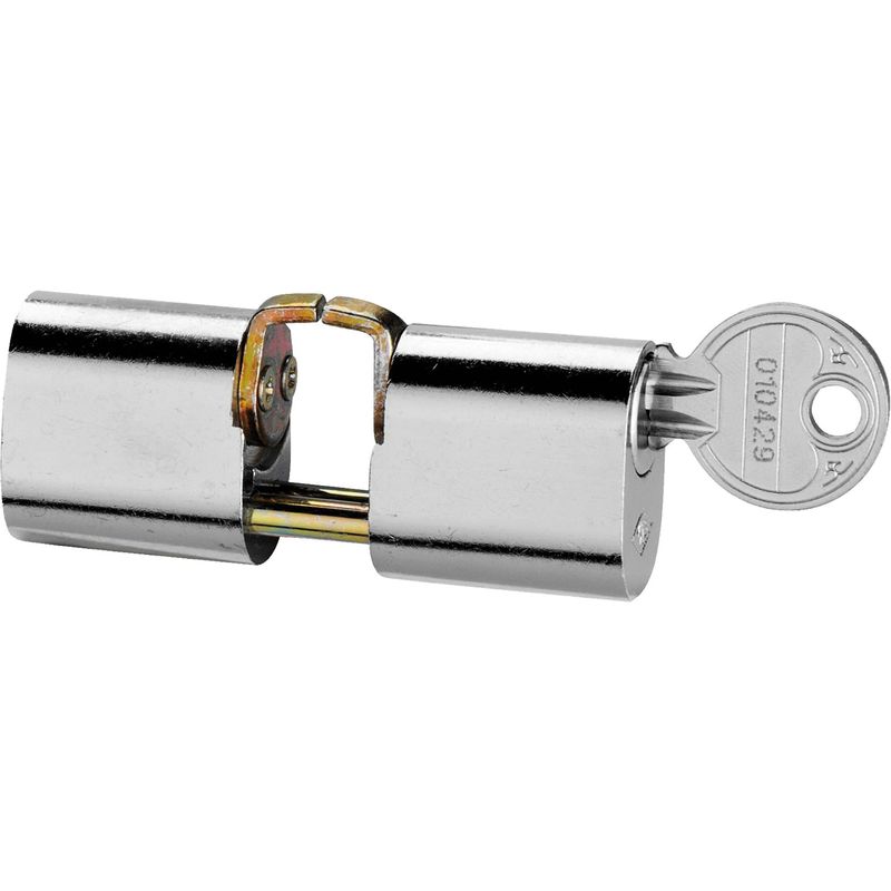 

Medio cilindro T25/4 Laton niquelado - CVL
