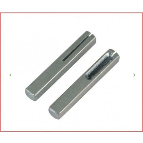 MEDIO CUADRADILLO 55X8 ZINCADO (D) - AMIG