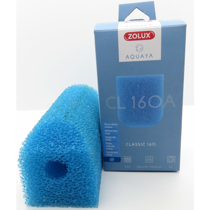 

Medio de espuma azul CL 160 B . para la bomba clásica 160. para el acuario.