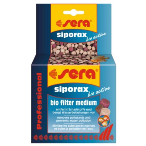Medio filtrante sera siporax bio active professional cerámica 35g