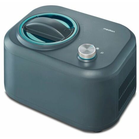 MEDION Macchina per gelato con compressore (adatta per la preparazione di gelati, yogurt ghiacciato e sorbetti, 1 litro)
