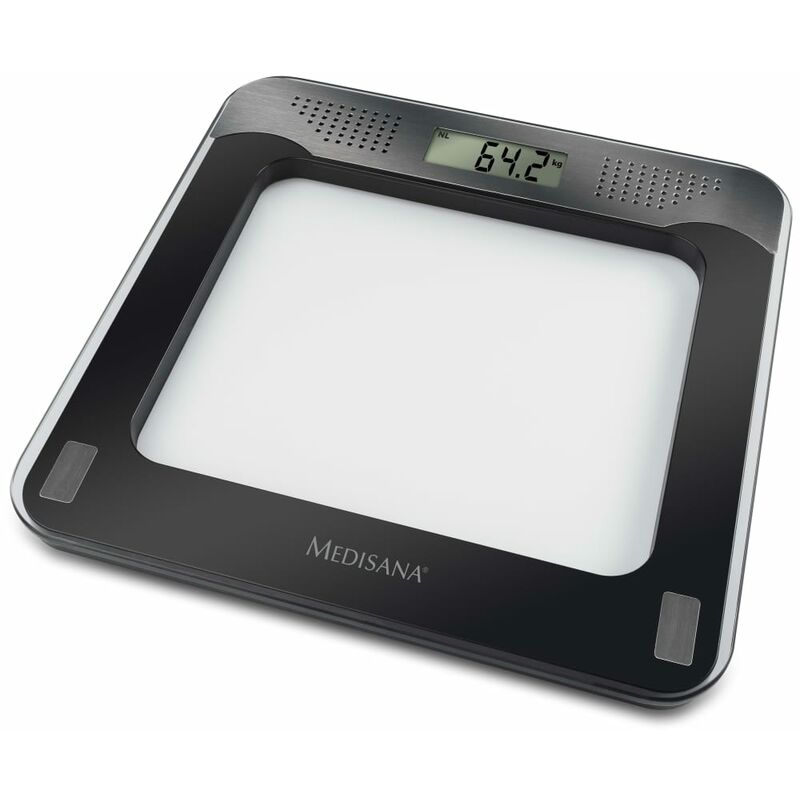 

Medisana Báscula de baño PS 416 negro y plateado 180 kg