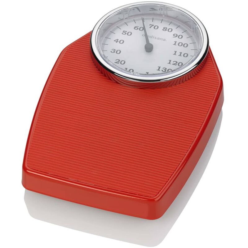 

Báscula personal mecánica PS 100 roja - Rojo - Medisana