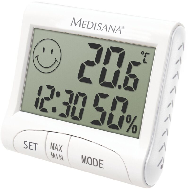 Termo higrómetro digital Medisana HG 100 blanco compacto ligero