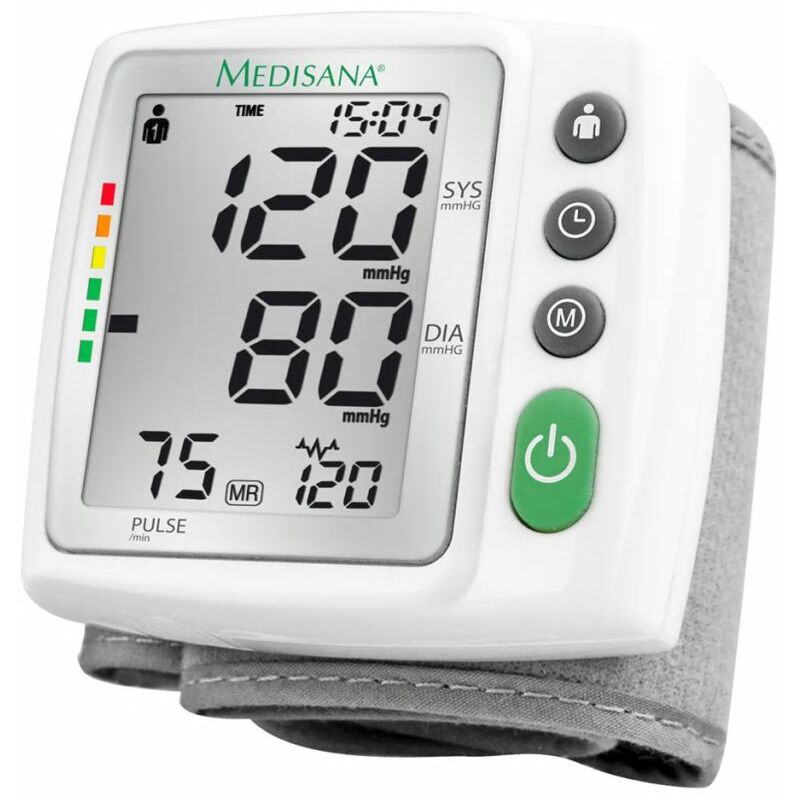 

Medisana Monitor de presión sanguinea de muñeca BW 315 blanco 51072