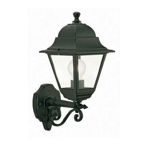 Medium Above Wandleuchte E27 alte schwarze Linie