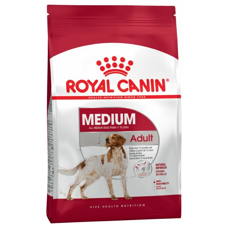 Croquettes Chien Royal Canin Medium Adulte : 15 kg