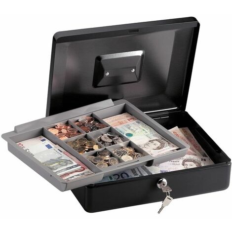 Master Lock MLKCB10ML Small Cash Box with Keyed Lock