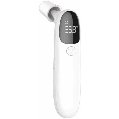 Medizinisches Infrarot-Ohr- und Stirnthermometer für Erwachsene, Kinder und Kleinkinder, berührungsloses Thermometer, LCD-Display, Tonoption, Speicher