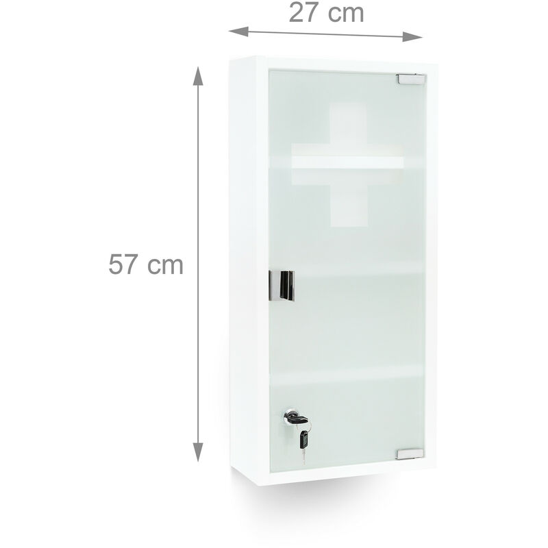Medizinschrank Emergency Xxl Medikamentenschrank Metall Und Glas