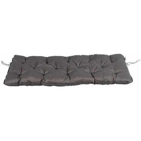 Meerweh cuscino per panchina a 3 posti, grigio, 150 x 50 x 10 cm