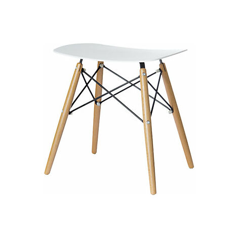 meet  Sgabello SKOLL  gambe in legno massello di faggio 