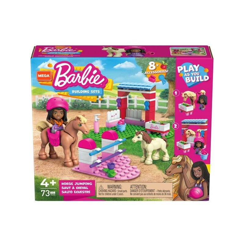Mega Barbie Maneggio con Ostacoli