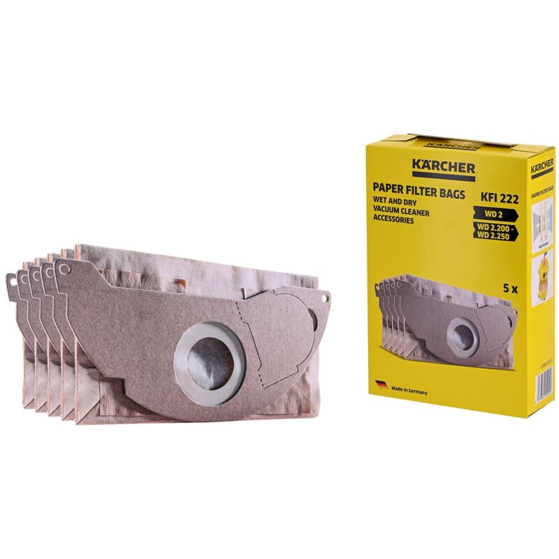 Kärcher Home & Garden 6.904-322.0 Papierfilter 5er Set 1 St.