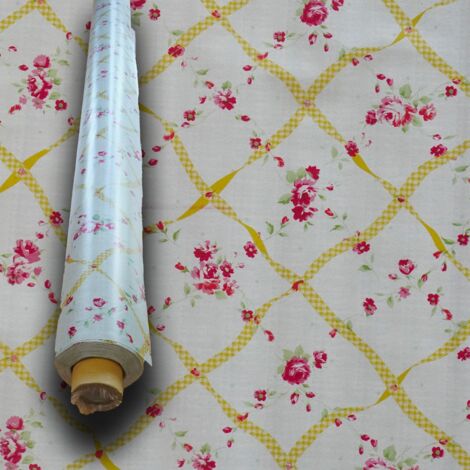 MEGA STOCK Rotolo da 20 metri (H140cm) di Tovaglia PVC telata cerata Per Casa, Sagre, Pizzerie