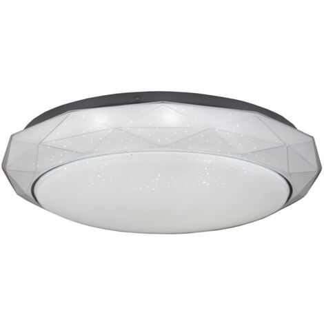 MegaLight LED Deckenleuchte Shining Bort weiß 33 cm