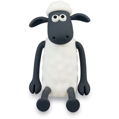 MegaLight LED Shaun das Schaf Nachtlicht RGB USB-Anschluss Nachtlichter