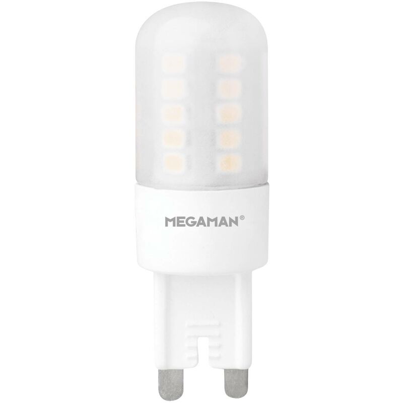 MM49202 led cee e (a - g) GU9 2.5 w = 27 w blanc chaud (ø x l) 18 mm x 55 mm 1 pc(s) D029232 - Megaman