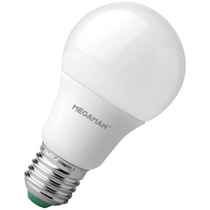 Megaman - LED GLS 5.5W ES-E27 (40W Equivalent) 2800K Warm White Opal 470lm ES Screw E27 Frosted Pearl Light Bulb
