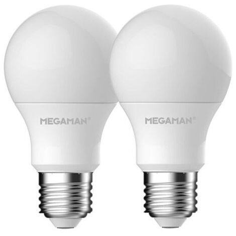 Megaman - LED Classic-2er Pack-E27-8,6W-806lm/827 - MM21945