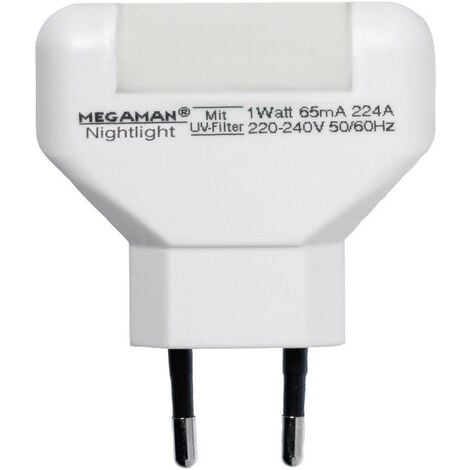 Megaman - LED Nachtlicht-Eurostecker-0,2W-827 - MM001