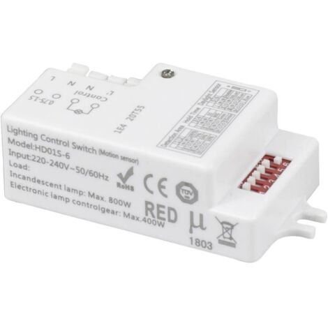 Megaman MM77128 Sensore Wireless Bianco Esterno