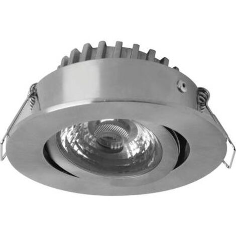 Megaman Rico Lampada a LED da incasso per bagno LED (monocolore) LED a montaggio fisso 6.5 W IP44 Acciaio inox (spazzol
