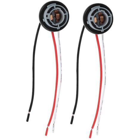 Megane 3 Rücklichtfassung, Citroen C4 Rücklichtlampenfassung, Seitenlichthalterungen, Anschlüsse und Kabelbäume (2 Stück) 1157 LED-Fassung Blinker Bremslicht Lampenadapter