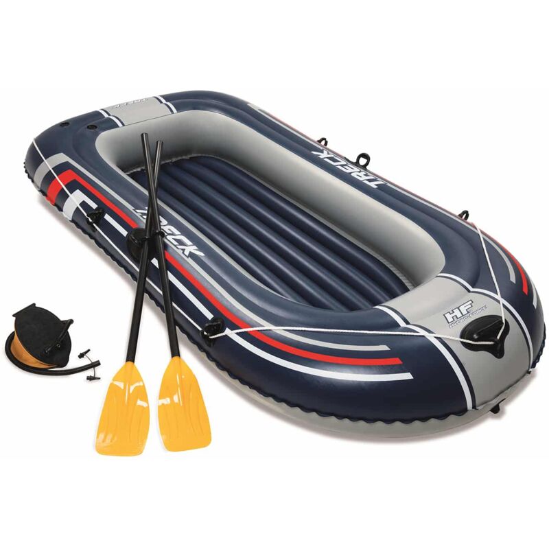

Barca Hinchable Hydro-Force Raft 228x121x36 cm Con Remos y Bomba de Pie - Bestway