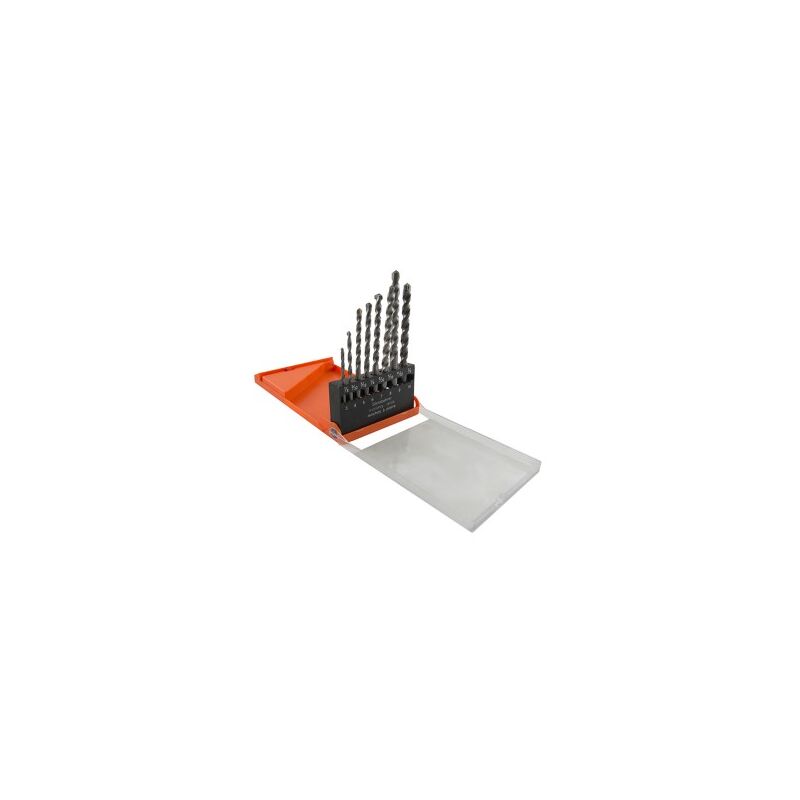 

Juego 8 pz brocas de widia de 3 a 10 mm.
