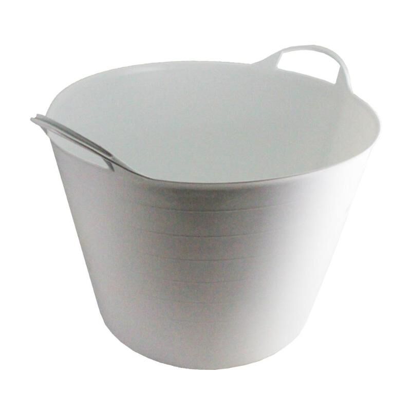 

MEGANEI capazo 42 l blanco asa plastico alimentario