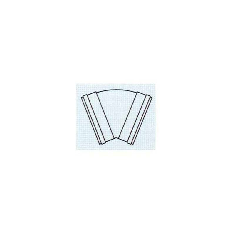 

Dismol - Codo + 2 Juntas Línea Estanca 45 G. 110
