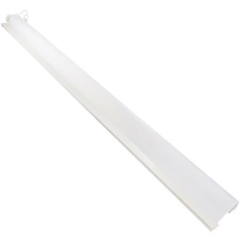 Estor Enrollable 150 x 180 cm Blanco Tela Plástico (6 Unidades