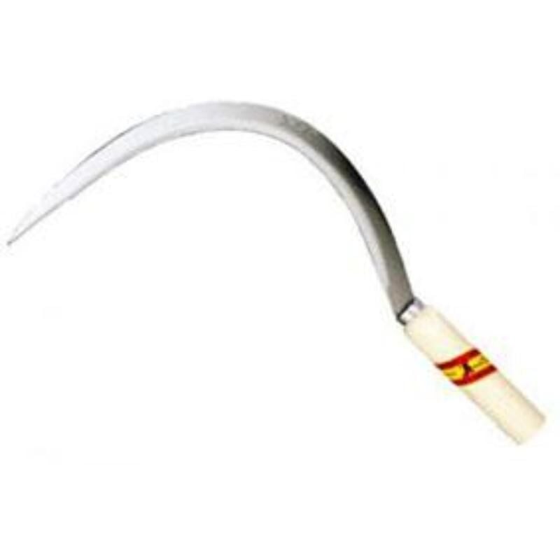 

MIBRICOTIENDA hoz e- 8 hierbera grande mango vuelto derecha hoja 490x22mm