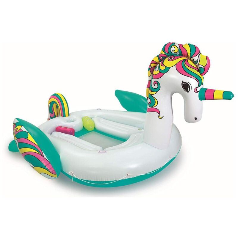 

Bestway - BLUNGI isla gigante unicornio 590x404 cm 43228