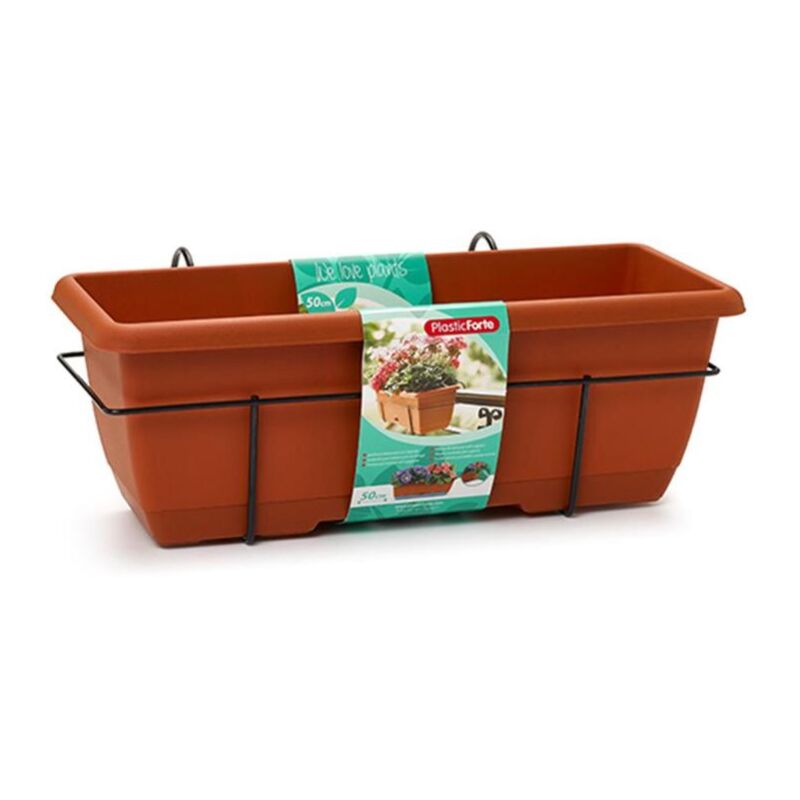 

Plasticforte - BLUNGI jardinera con soporte 50 cm 11907