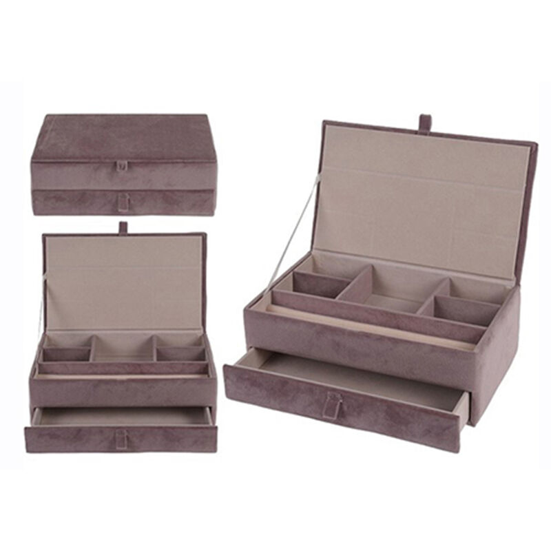 

BLUNGI joyero 2 bandejas 25x16 cm