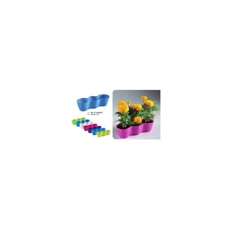 

Maceta triple 33x12x9 cm 550
