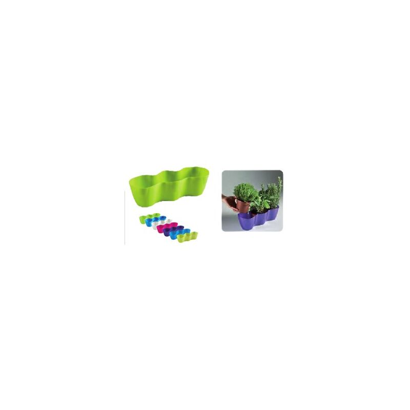 

Maceta triple 39x13x10 cm 551