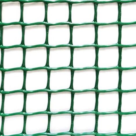 MEGANEI malla plastico eco 20x20 c-124 1m verde r/ 25m.