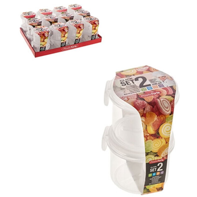 

Fiambreras Click 200 Ml 2 Piezas