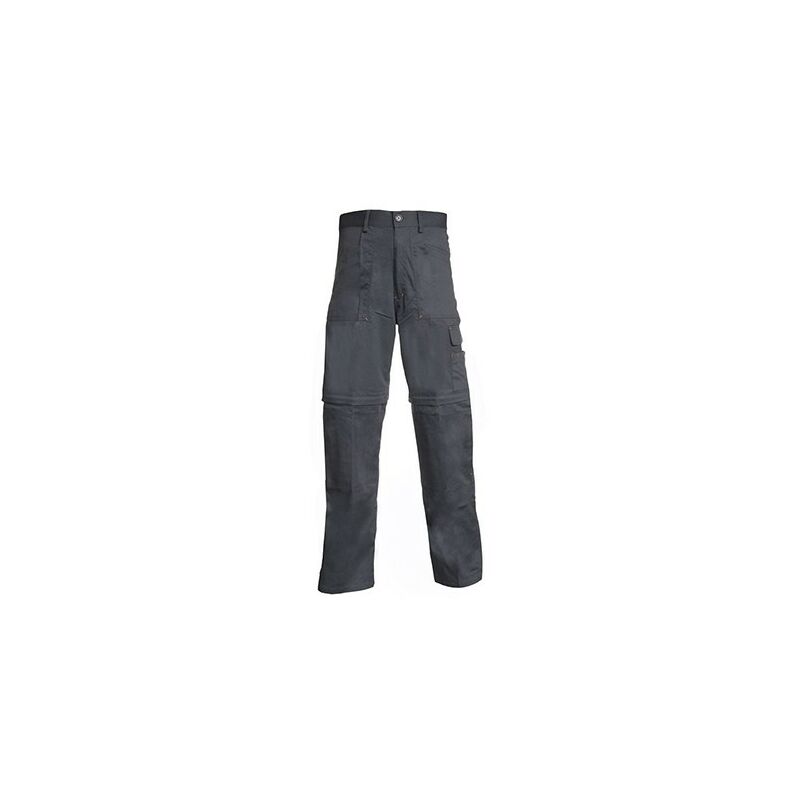 

Pantalon gris desmontable talla m