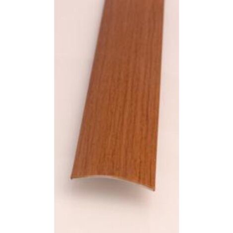 Pletina Perfilada Media Caña Adhesivo 83X4Mm Acero Inox Cerezo Dicar