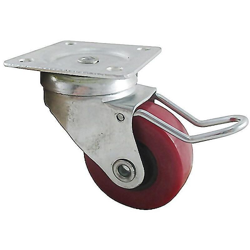 Rueda 6990402z pu f 1-0553 , Rueda semi industrial 11405. Tipo de eje: cojinete liso. - Rueda semi industrial con aro inyectado en polipropileno.