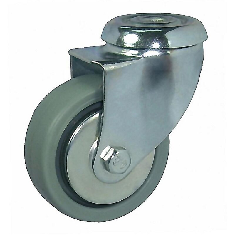 Tecnitem - rueda 7000502z ppg 1-0173 , Rueda semi industrial 82212. - Rueda con aro de polipropileno termoplástico copolímero (plástico). Soporte de